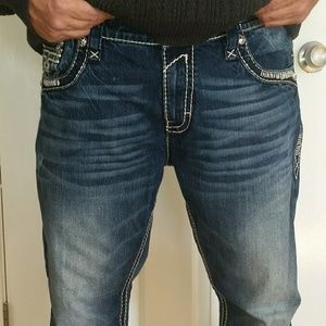 Rock Revival Men's Jeans W42 L34